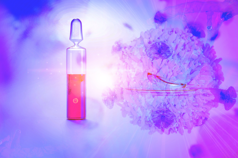 Cancer,Cell,Oncology,Research,Concept,Gene,Therapy,For,Cancer,Treatment